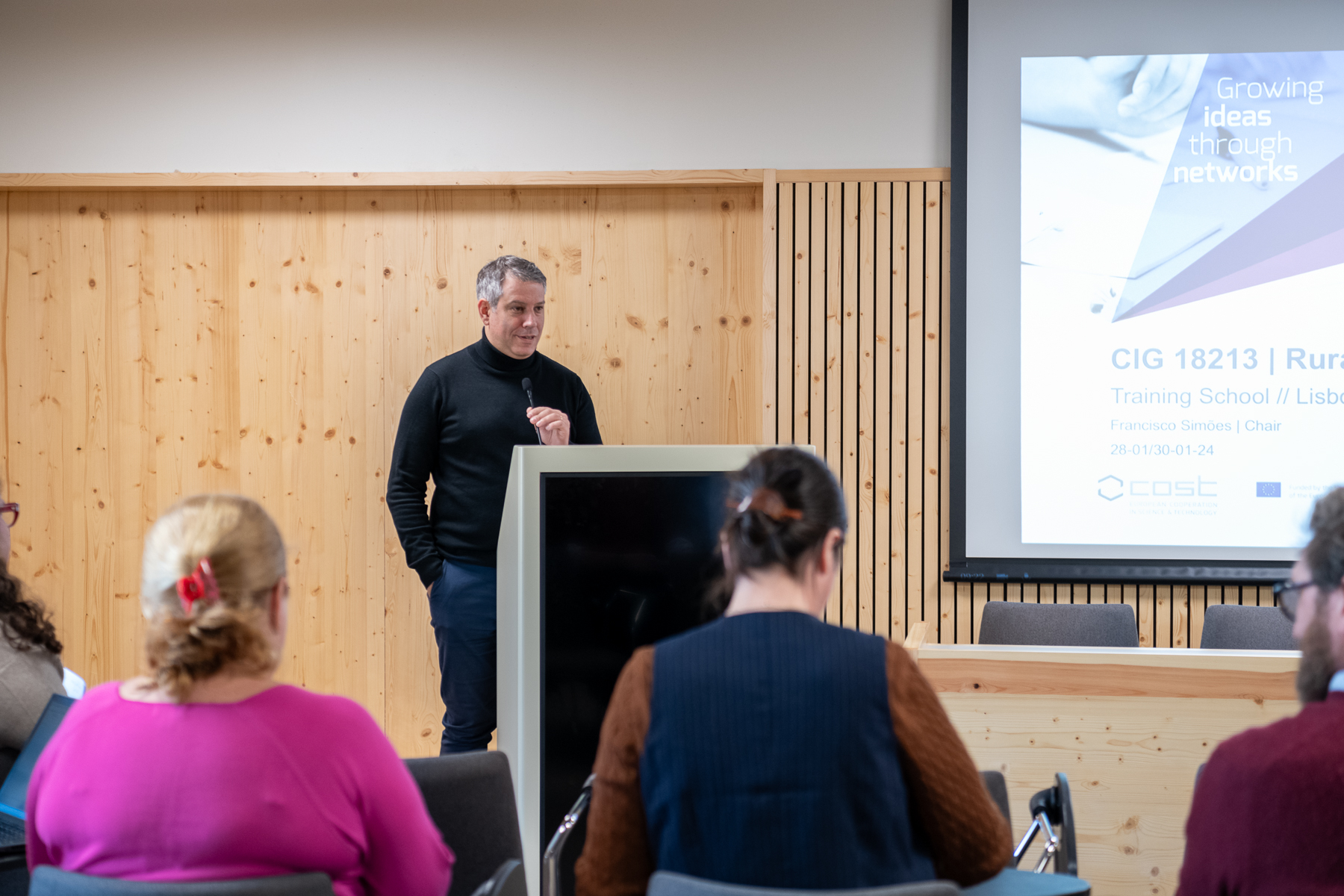 The Training School FYI-R , a Cost Action, took place at Iscte from 28-30 January 2025.Fotografia de Hugo Alexandre Cruz