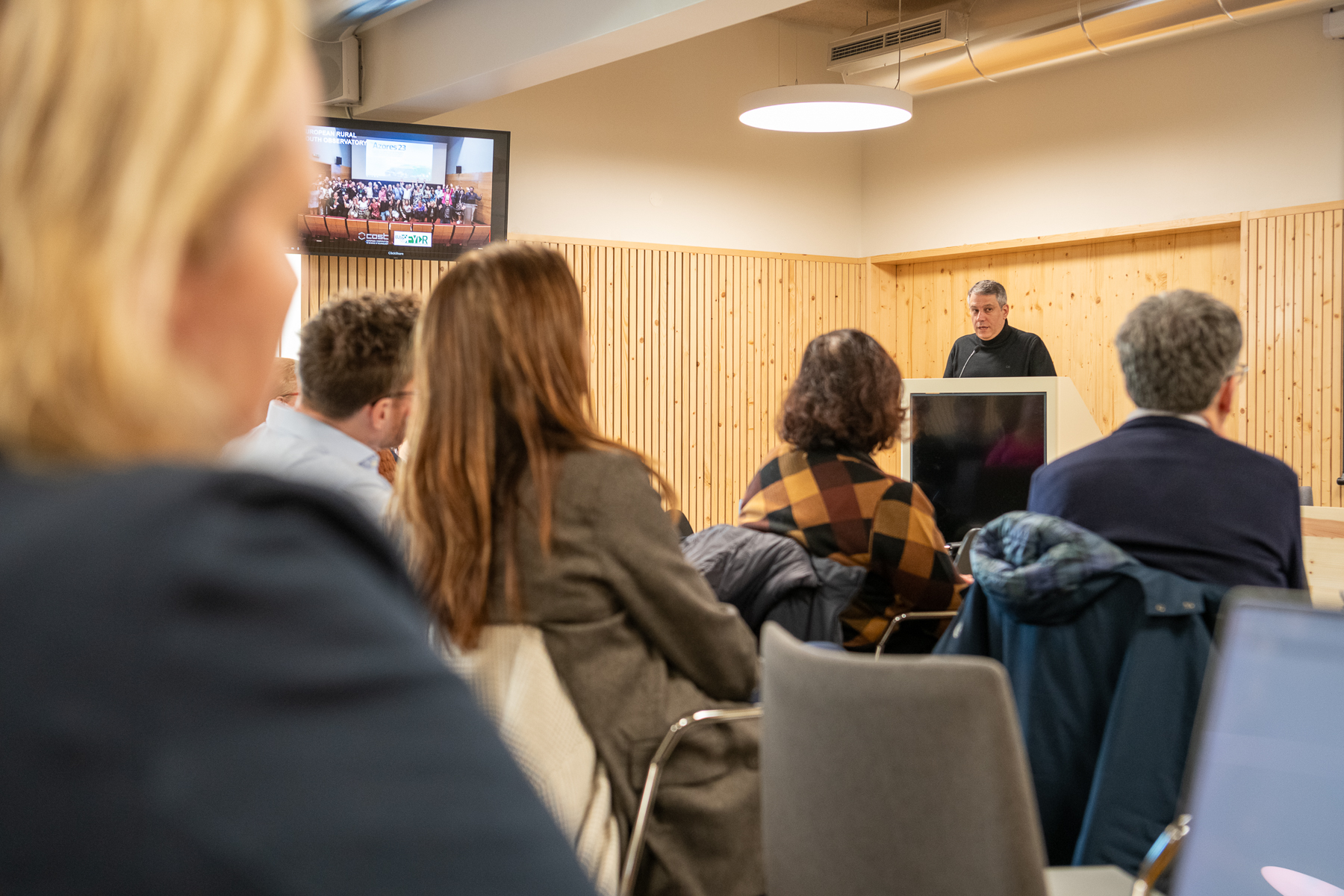 The Training School FYI-R , a Cost Action, took place at Iscte from 28-30 January 2025.Fotografia de Hugo Alexandre Cruz