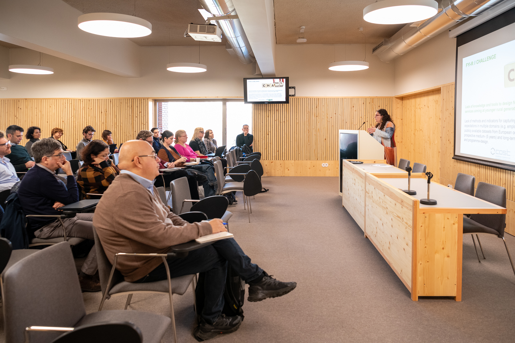 The Training School FYI-R , a Cost Action, took place at Iscte from 28-30 January 2025.Fotografia de Hugo Alexandre Cruz